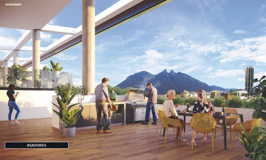 Departamento 1 Recámara Centro de MTY